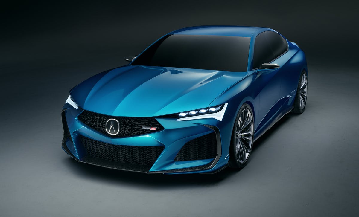 The Acura Type S Concept was unveiled at The Quail