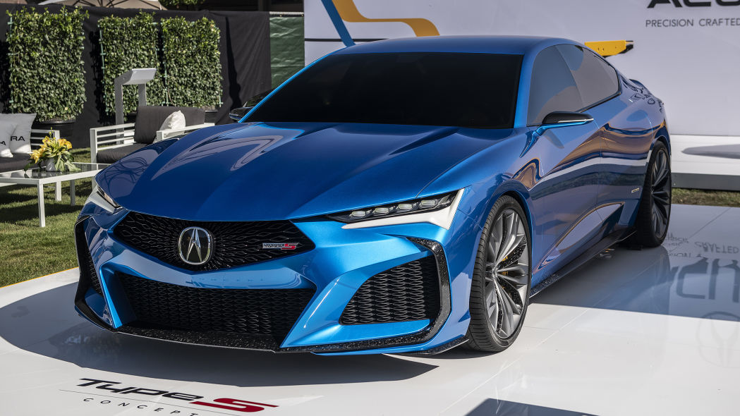 The Acura Type S Concept was unveiled at The Quail