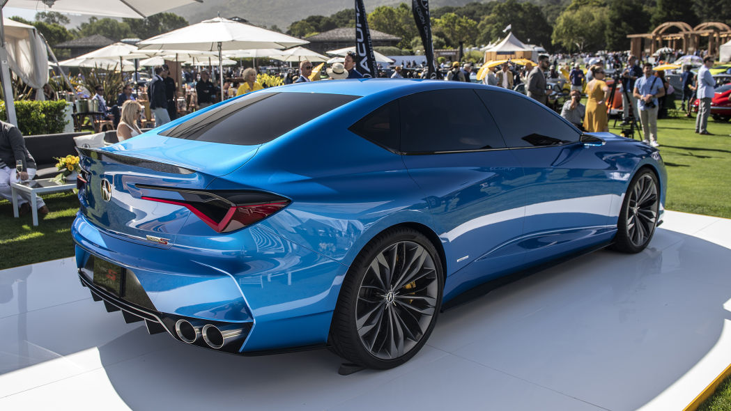 The Acura Type S Concept was unveiled at The Quail