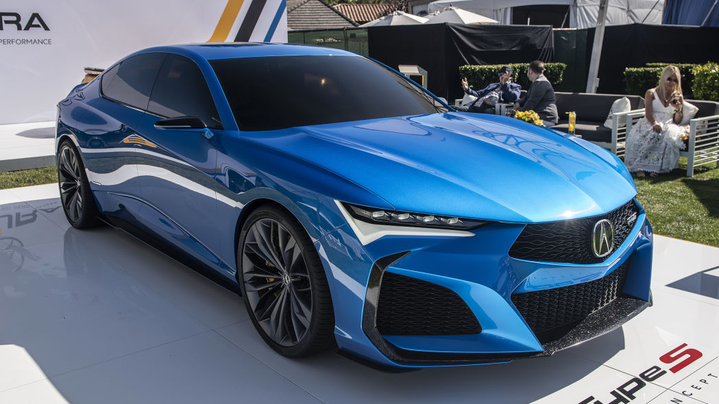 The Acura Type S Concept was unveiled at The Quail