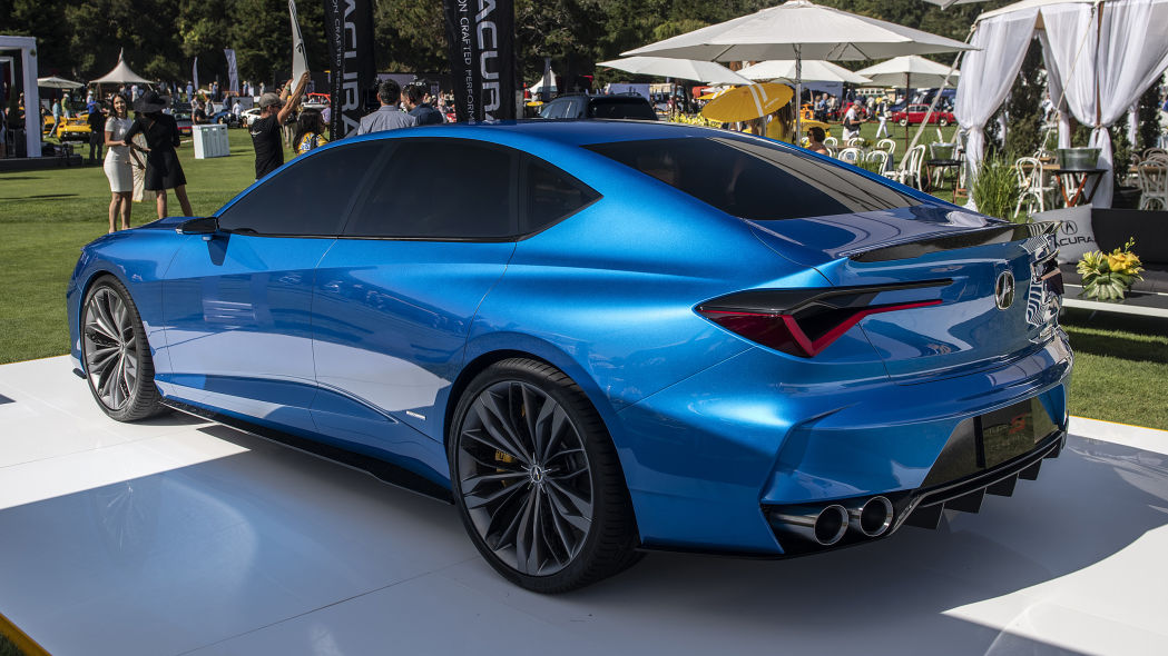 The Acura Type S Concept was unveiled at The Quail