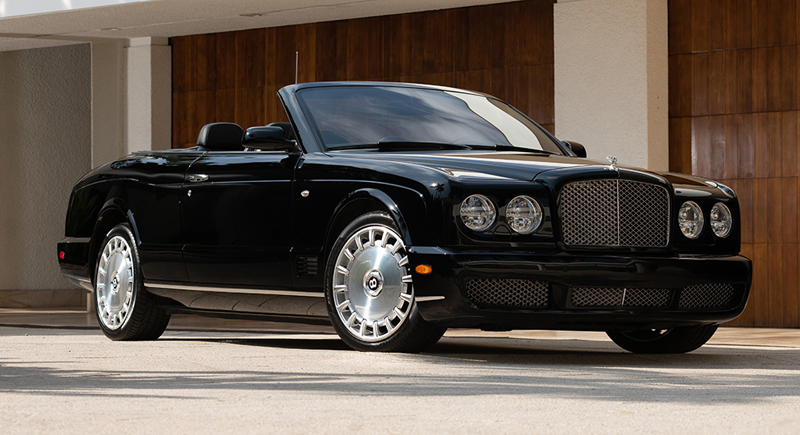 Simon Cowell's Bentley and Bronco at Barrett-Jackson