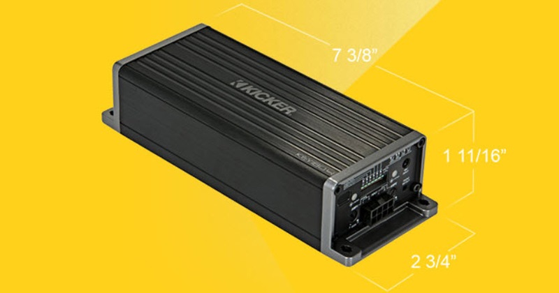 Kicker Auto-Tuning Key Smart Amplifiers