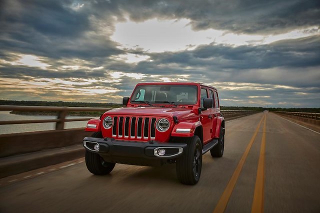 stellantis jeep 4xe on highway