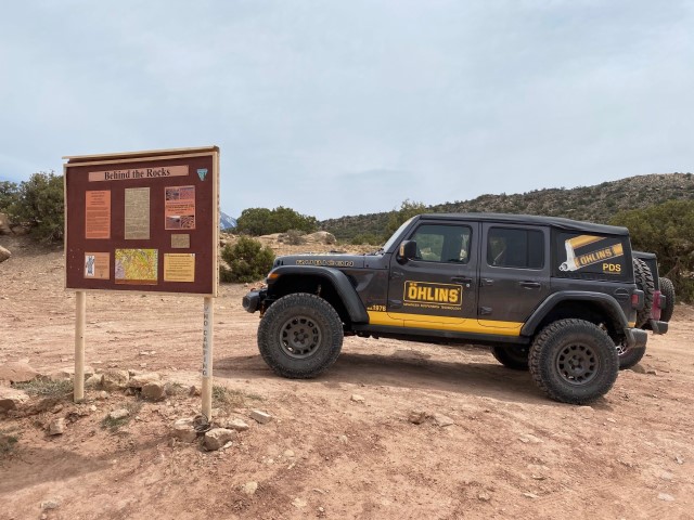 Öhlins Jeep off roading