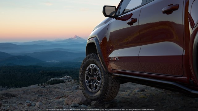 gmc canyon at4x teaser