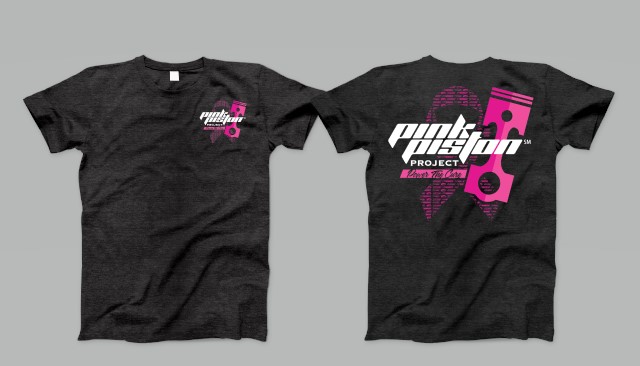 race winning brands pink piston t shirt