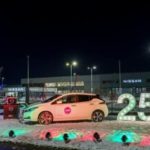 Nissan LEAF Powers Christmas Lights to Mark Production of 250k EVs